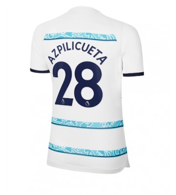 Chelsea Cesar Azpilicueta #28 Bortedrakt Kvinner 2022-23 Kortermet